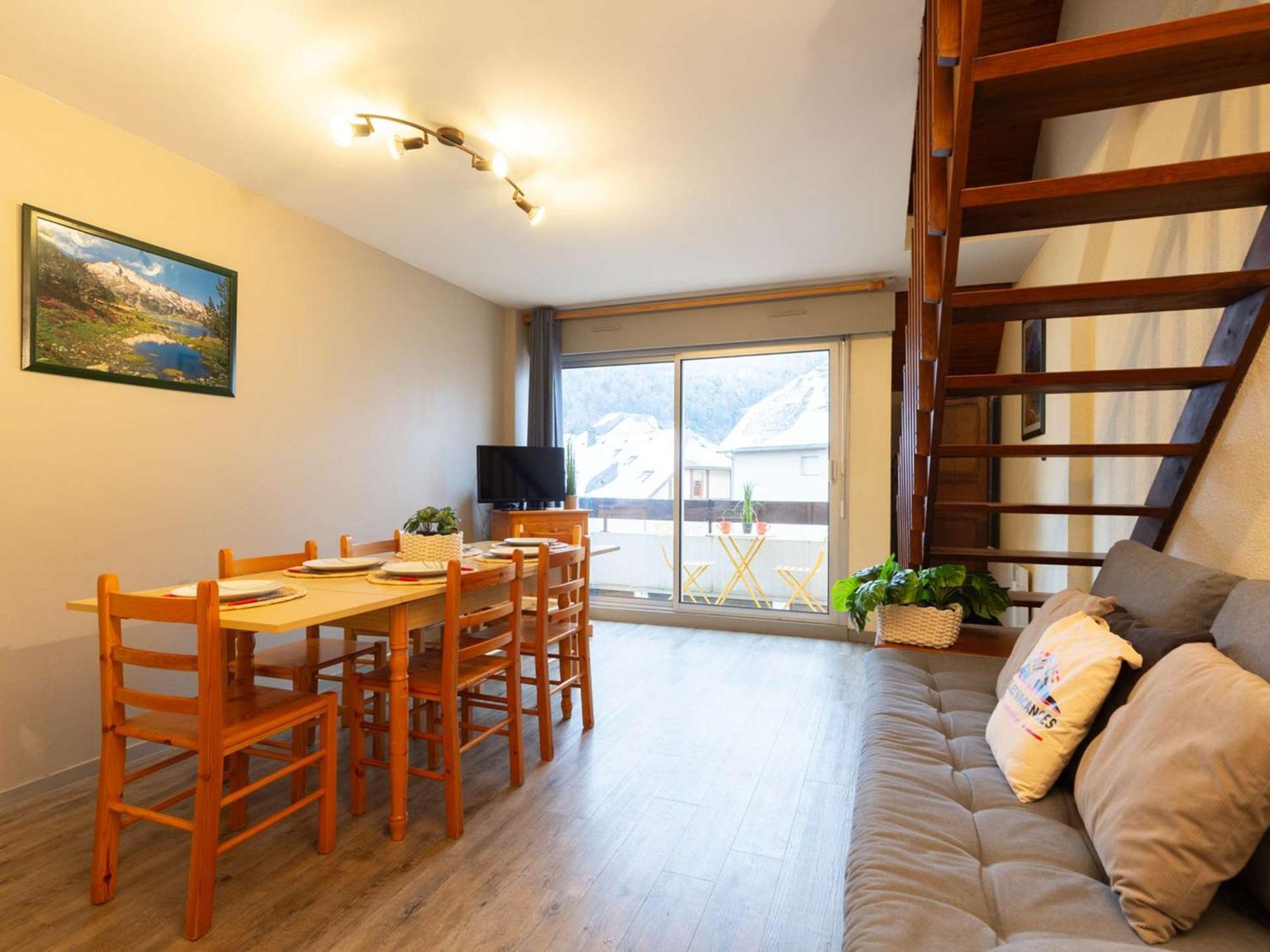 Appartement Duplex 8 Pers, Centre Saint-Lary-Soulan, Proche Thermes Et Telecabine - Fr-1-296-245 외부 사진